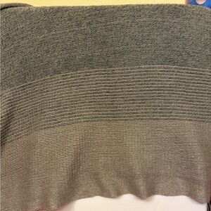 Mud Pie Textured Gray Women's Poncho